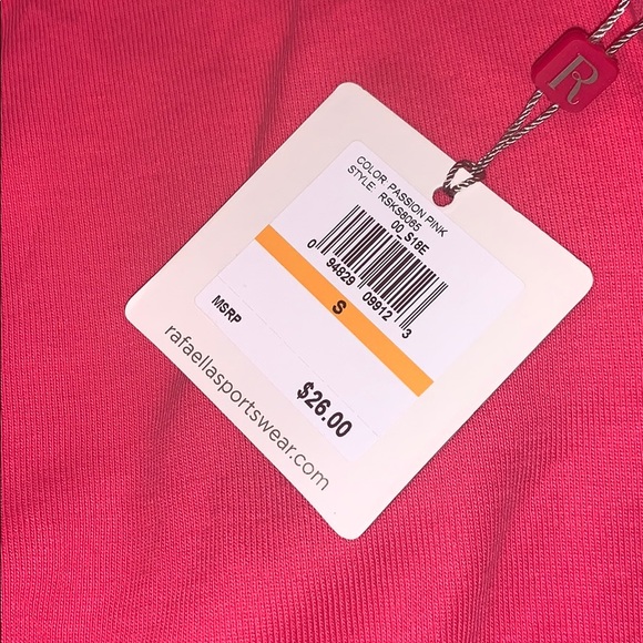 Passion Pink RAFAELLA Studded Tank NWT - Picture 5 of 7